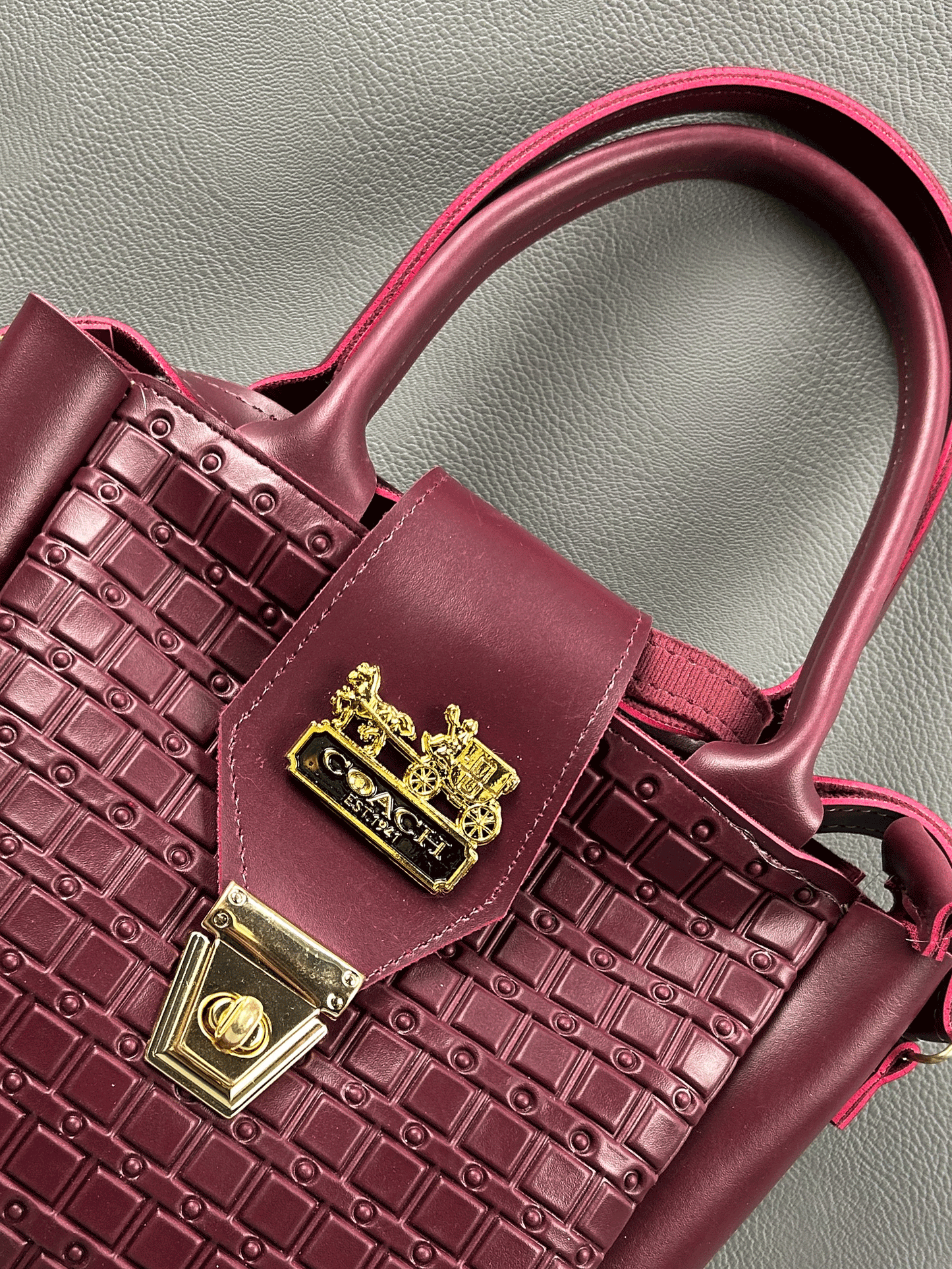 Maroon Handbag For Women's WHB102