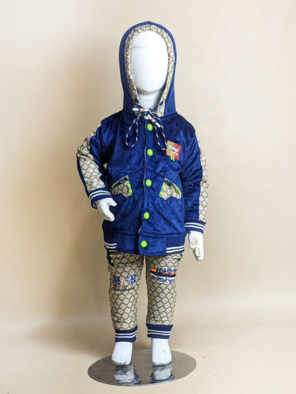 1Yr - 4Yrs Royal Blue Suit For Kids AJ BS99