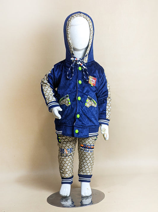 1Yr - 4Yrs Royal Blue Suit For Kids AJ BS99