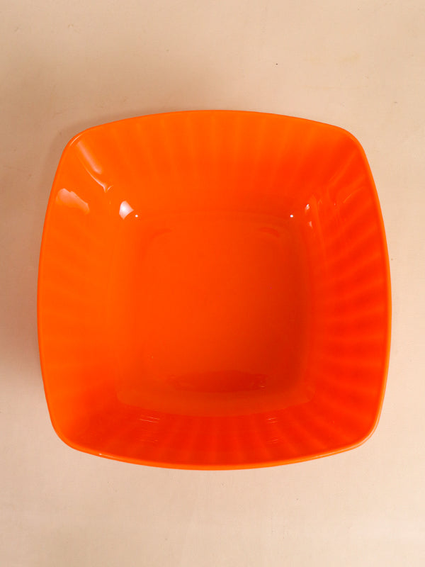 Orange Plastic Serving Bowl/Container MB11