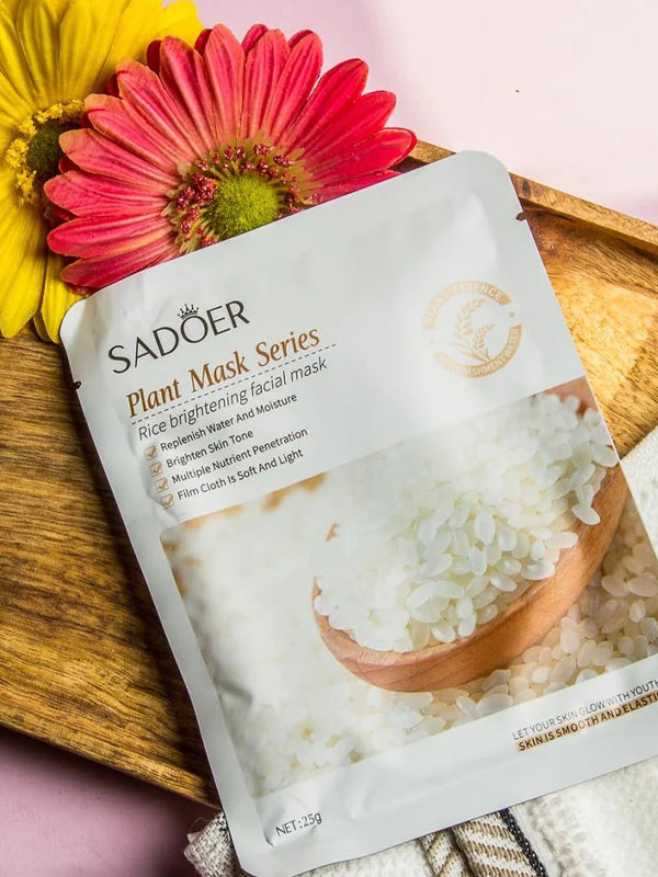 Rice Brightening Face Sheet Mask