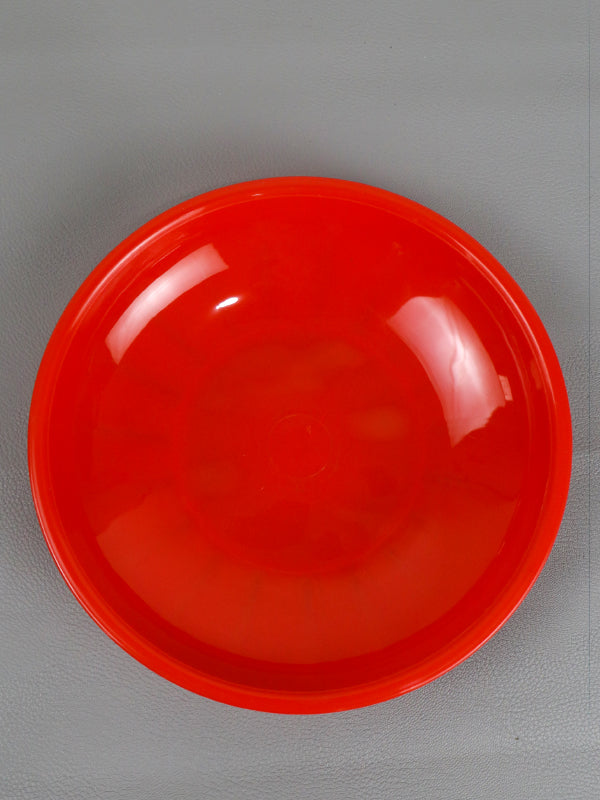 MP03 Pack Of 3 Plastic Plates Red