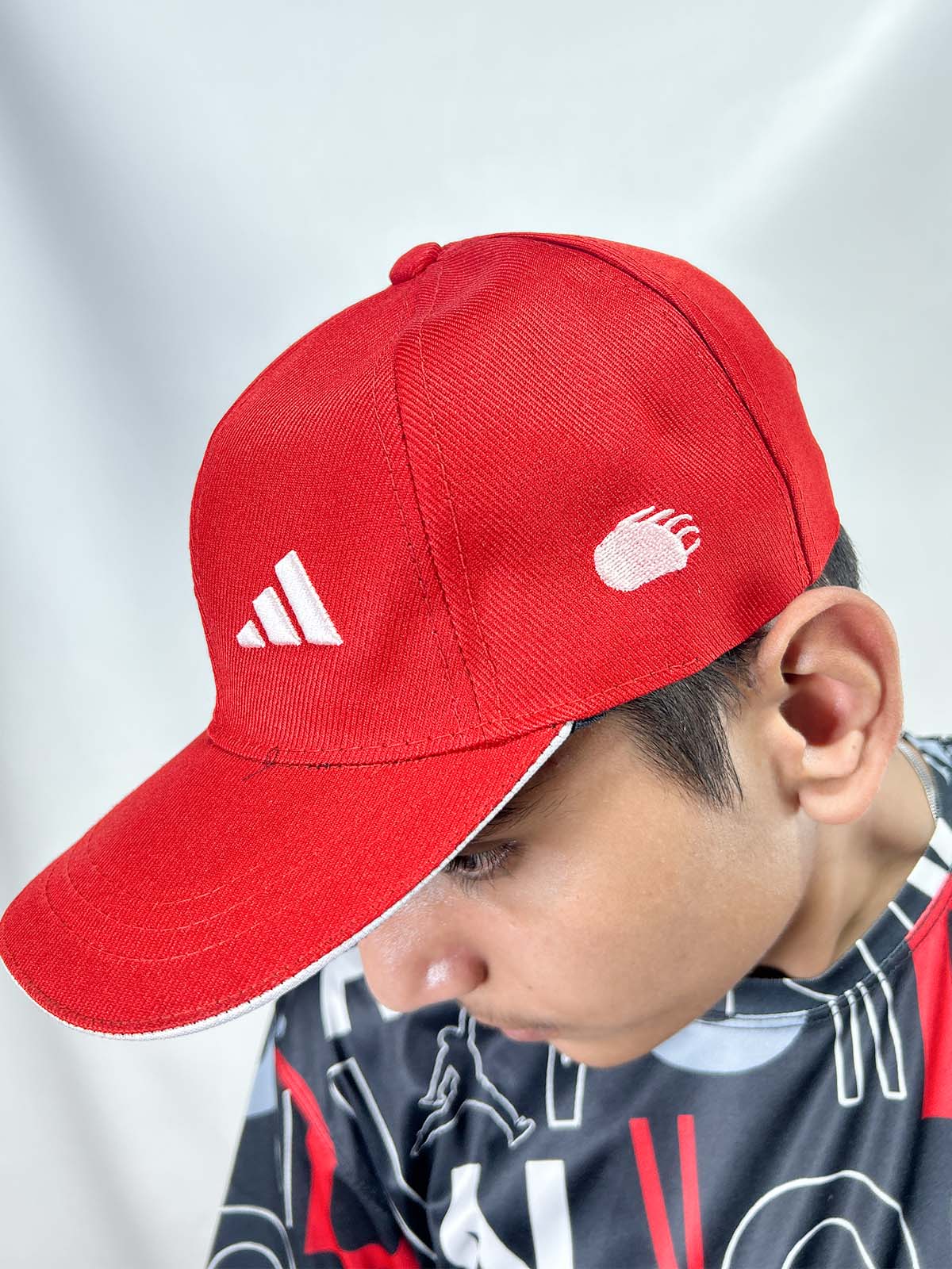 Red Basic P-Cap For Men CAP10