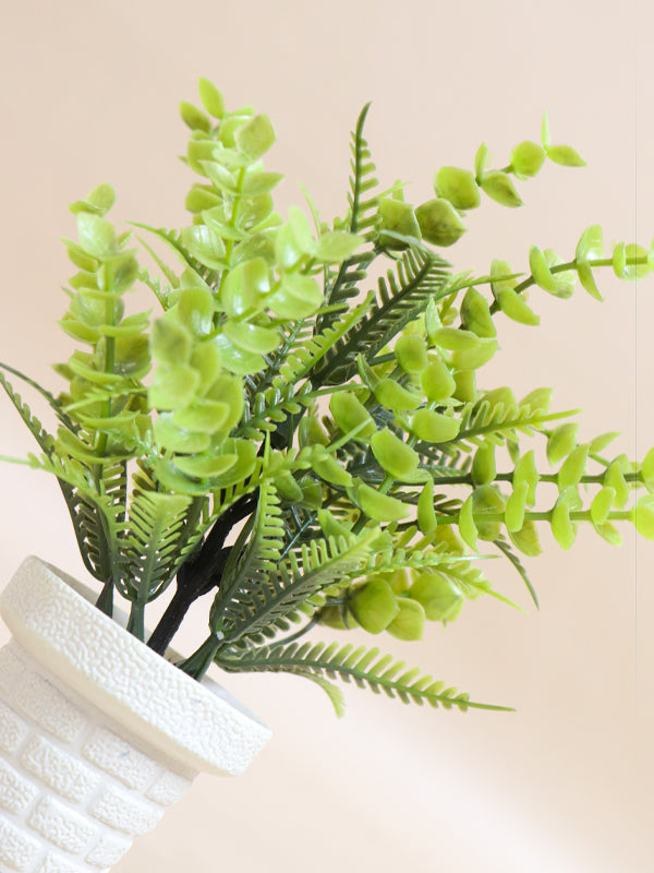 Artificial Flowers/Plants for Decorations with Plastic Pot 18 AFP01