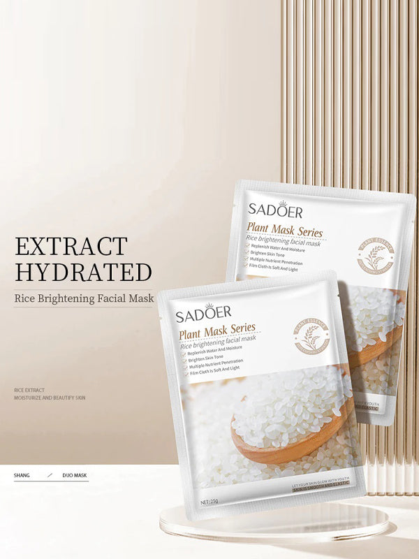 Rice Brightening Face Sheet Mask