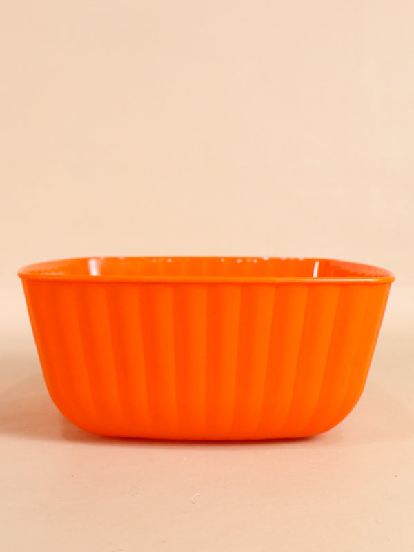 Orange Plastic Serving Bowl/Container MB11