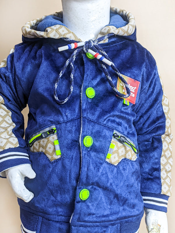 1Yr - 4Yrs Royal Blue Suit For Kids AJ BS99