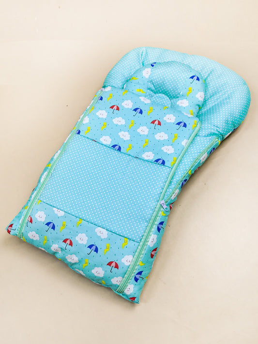 Light Green Sleeping Bag For Newborns/Baby Carry Nest NBSB12