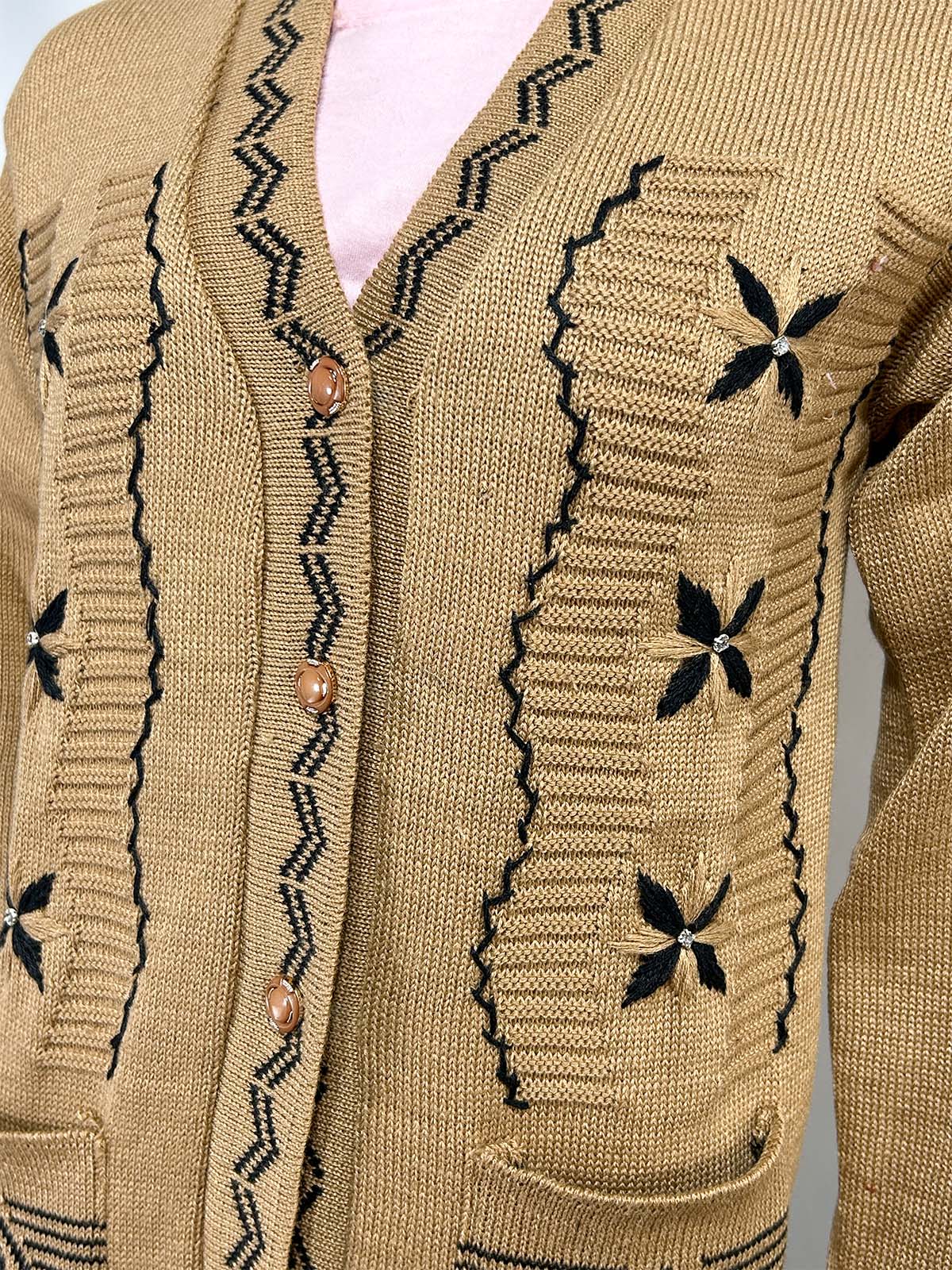 Fawn Full Sleeves Long Sweater For Women WSW49