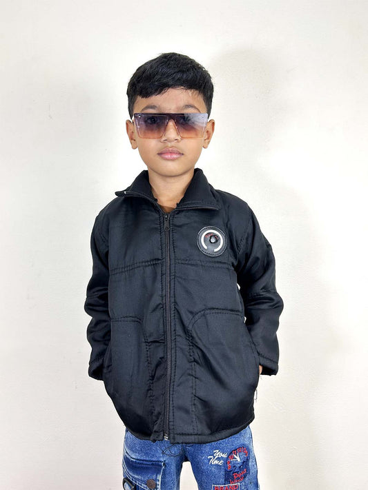 1Yrs - 10Yrs Black Jacket For Kids KJ49