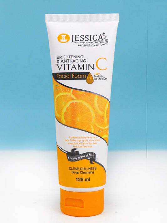 Jessica Vitamin C Facial Foam/Face Wash - 125ML