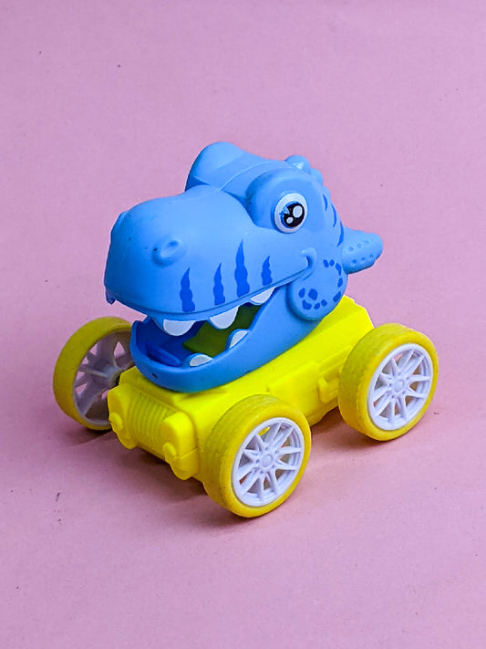 Inertia Dinosaur Car For Kids - Multicolor