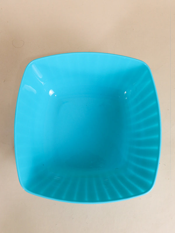 Turquoise Plastic Serving Bowl/Container MB11