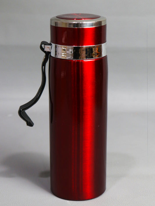 Red Stainless Steel Vacuum Bottle D-39