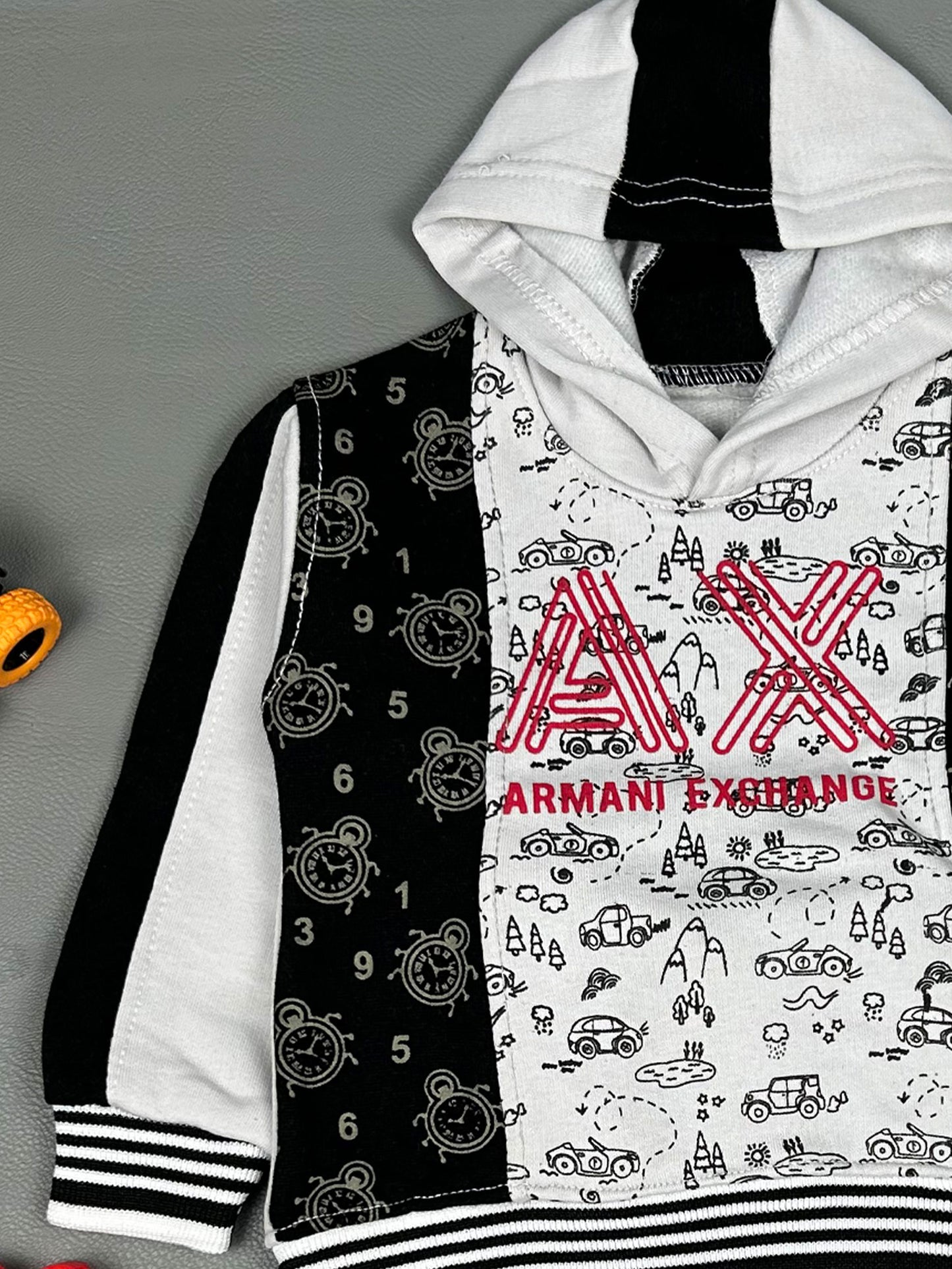 2Yr - 5Yrs AX White Suit For Kids RZ BS175