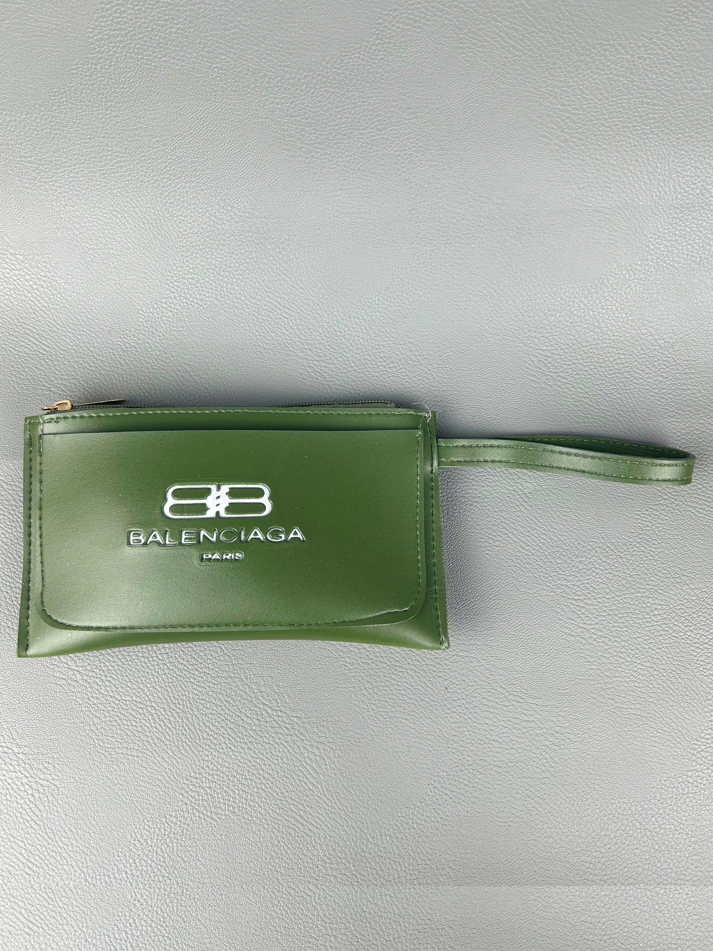 Dark Green Hand Pouch For Women's WHB83