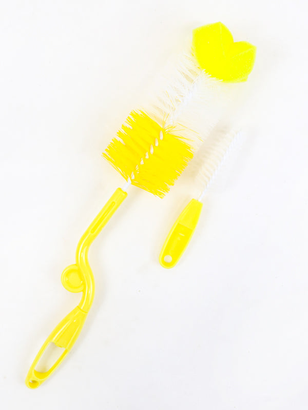 Feeding Bottle Sponge Tube Cleaner Yellow