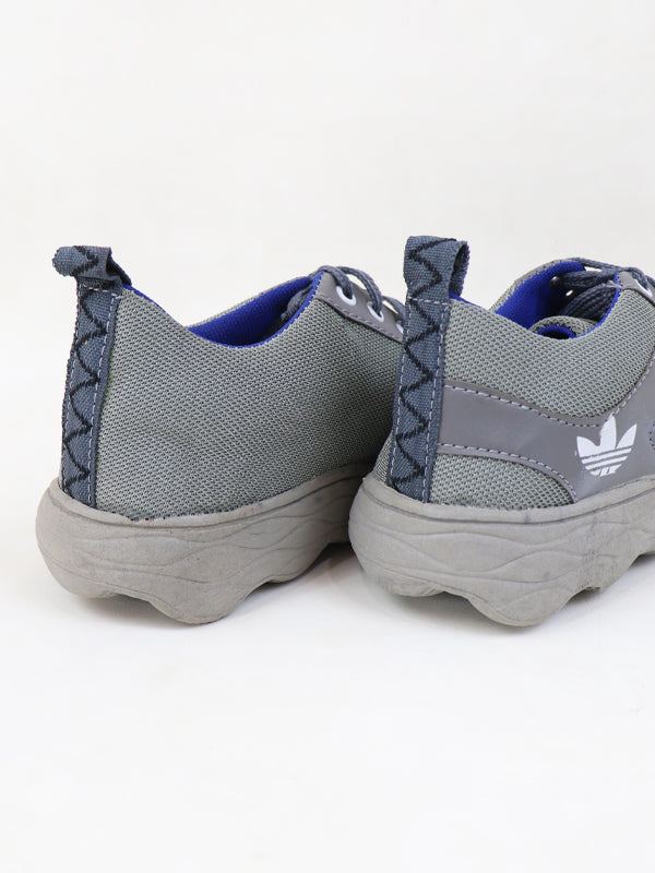 MJS31 Men's Lace-Up Casual Shoes Grey