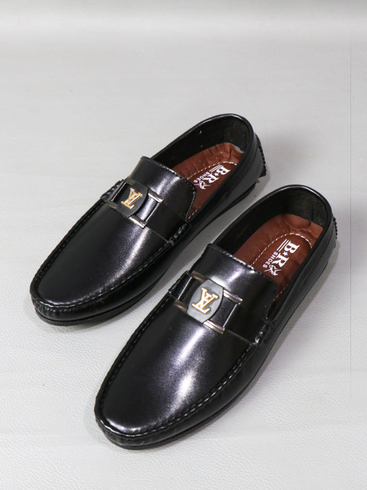 Black Loafers for Men SC ML30