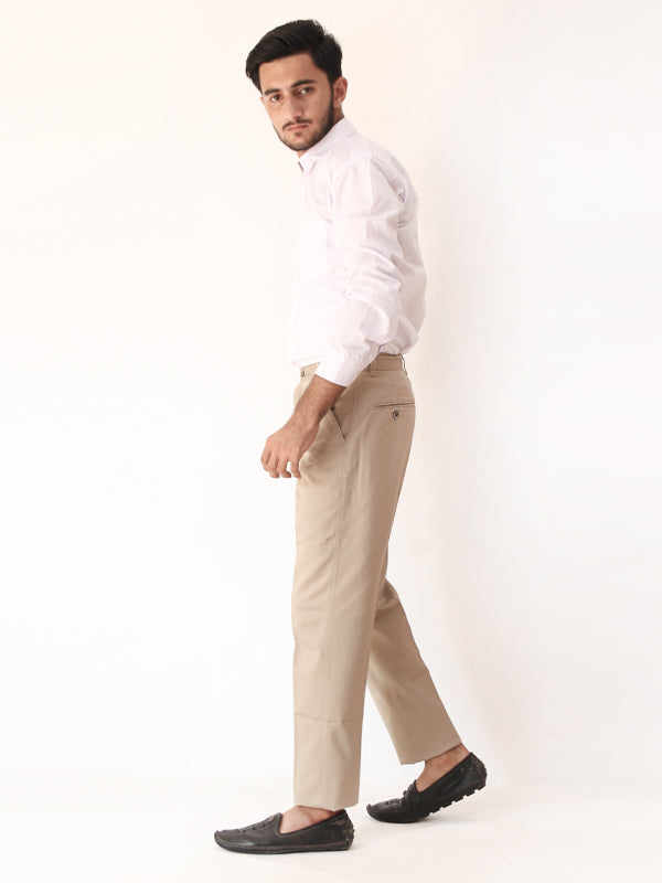 MWF08 Men's Wrinkle Free Pant Light Fawn