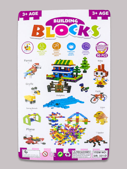 Dream Building Blocks Colourful Kit - 90 Pcs
