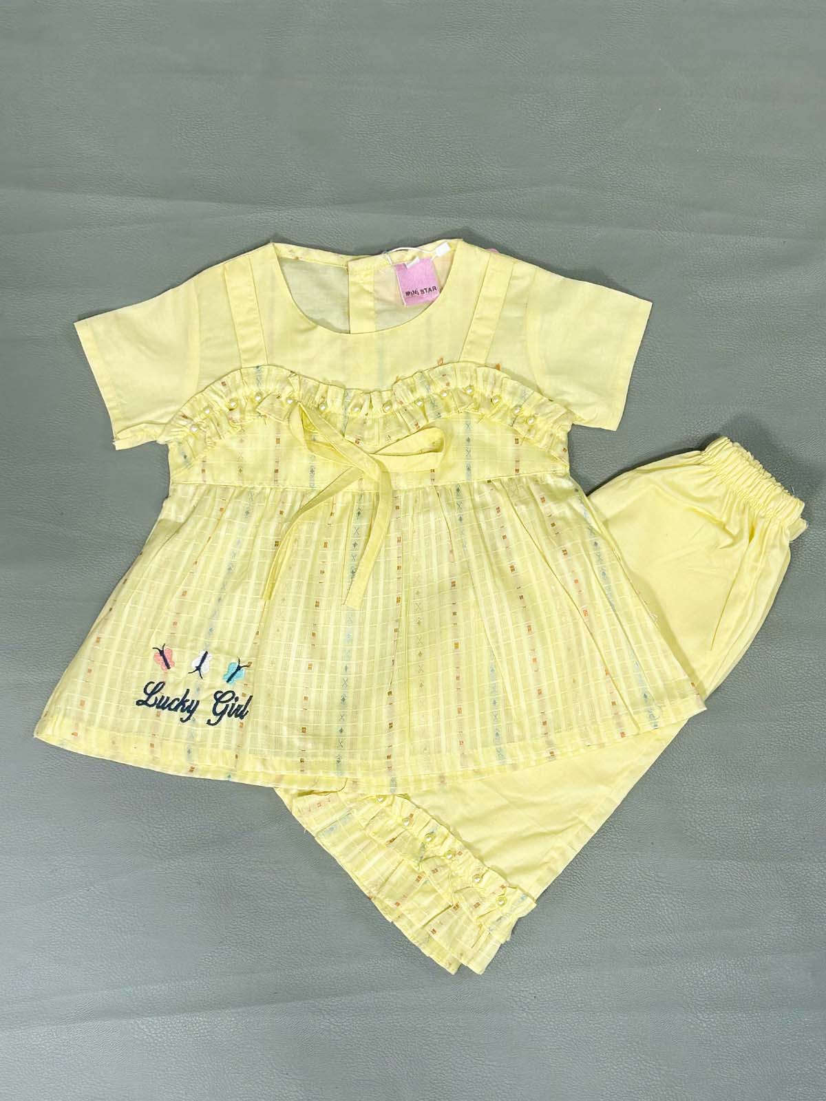 6Mth - 12Mth Yellow Suit For Newborns NBS674