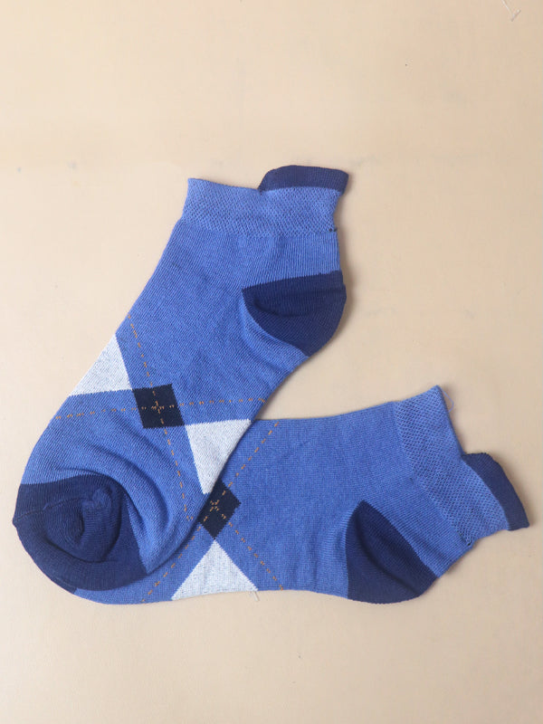 Multicolor & Multidesign Ankle Socks for Men MS31