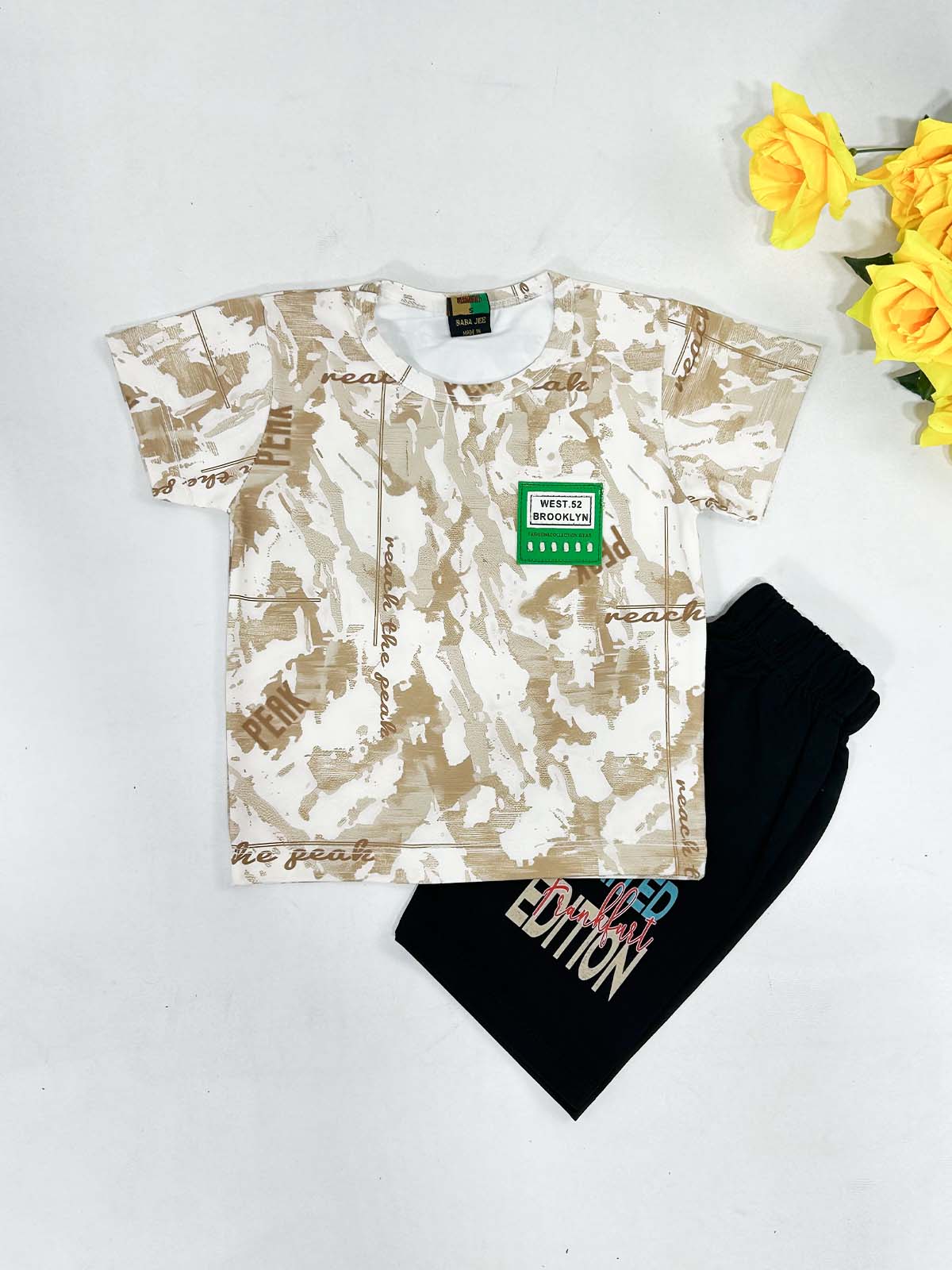 1Yr - 4Yrs Brown Suit For Kids WG BS638