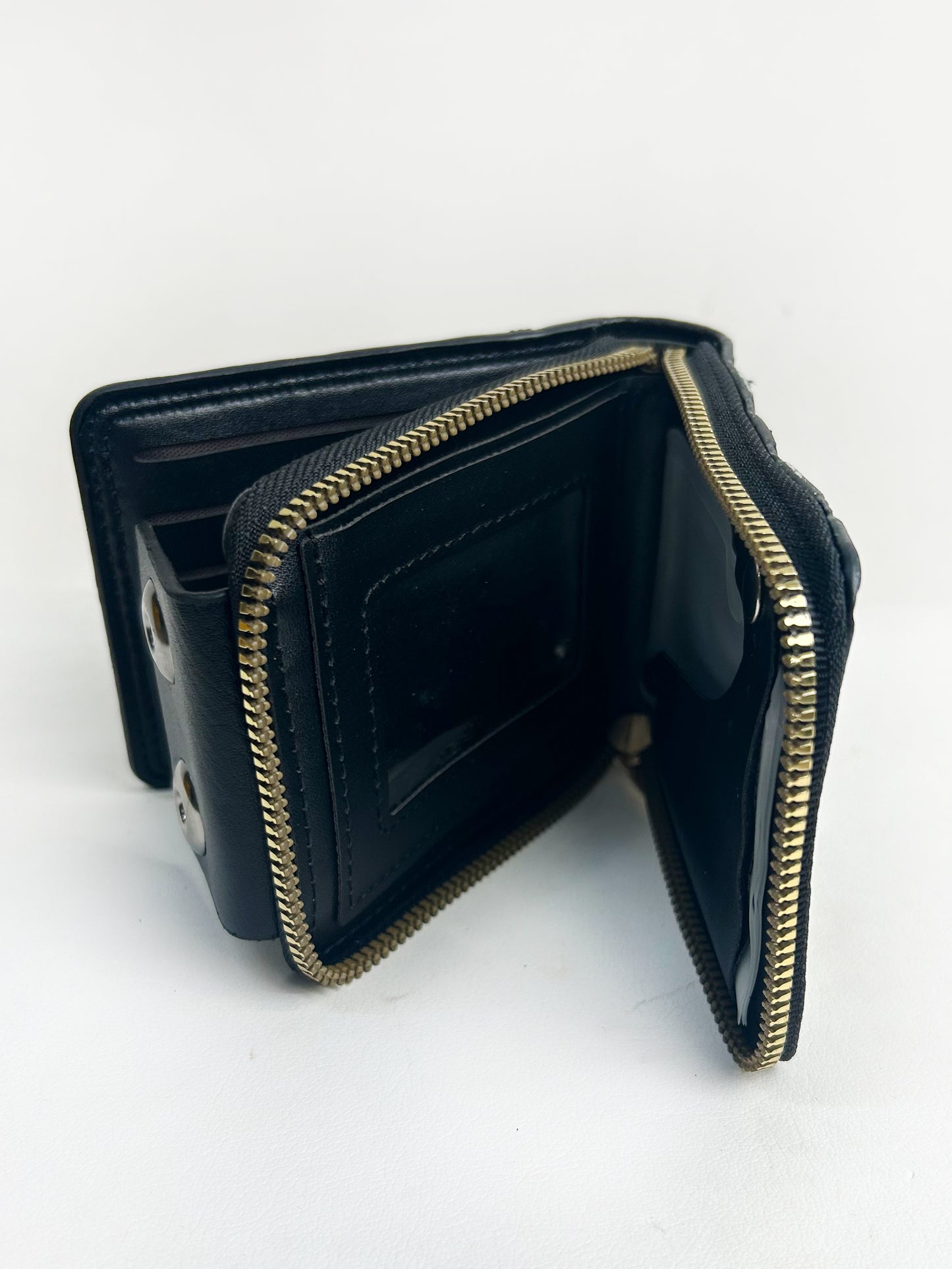 Black Syn-Leather Wallet For Men MW13