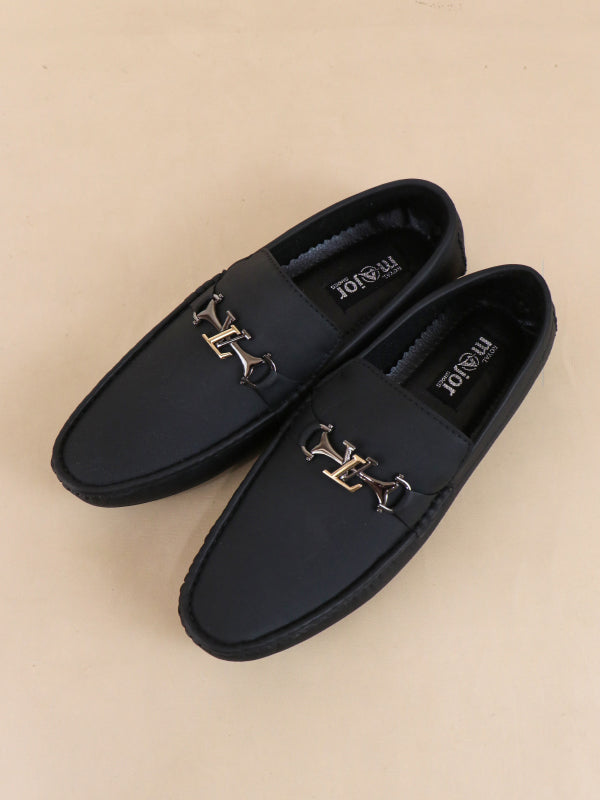 Black Loafers for Men SC ML25