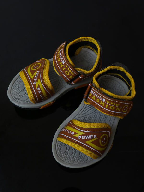 BSD34 Boys Sandal 1Yrs - 8Yrs Power Brown