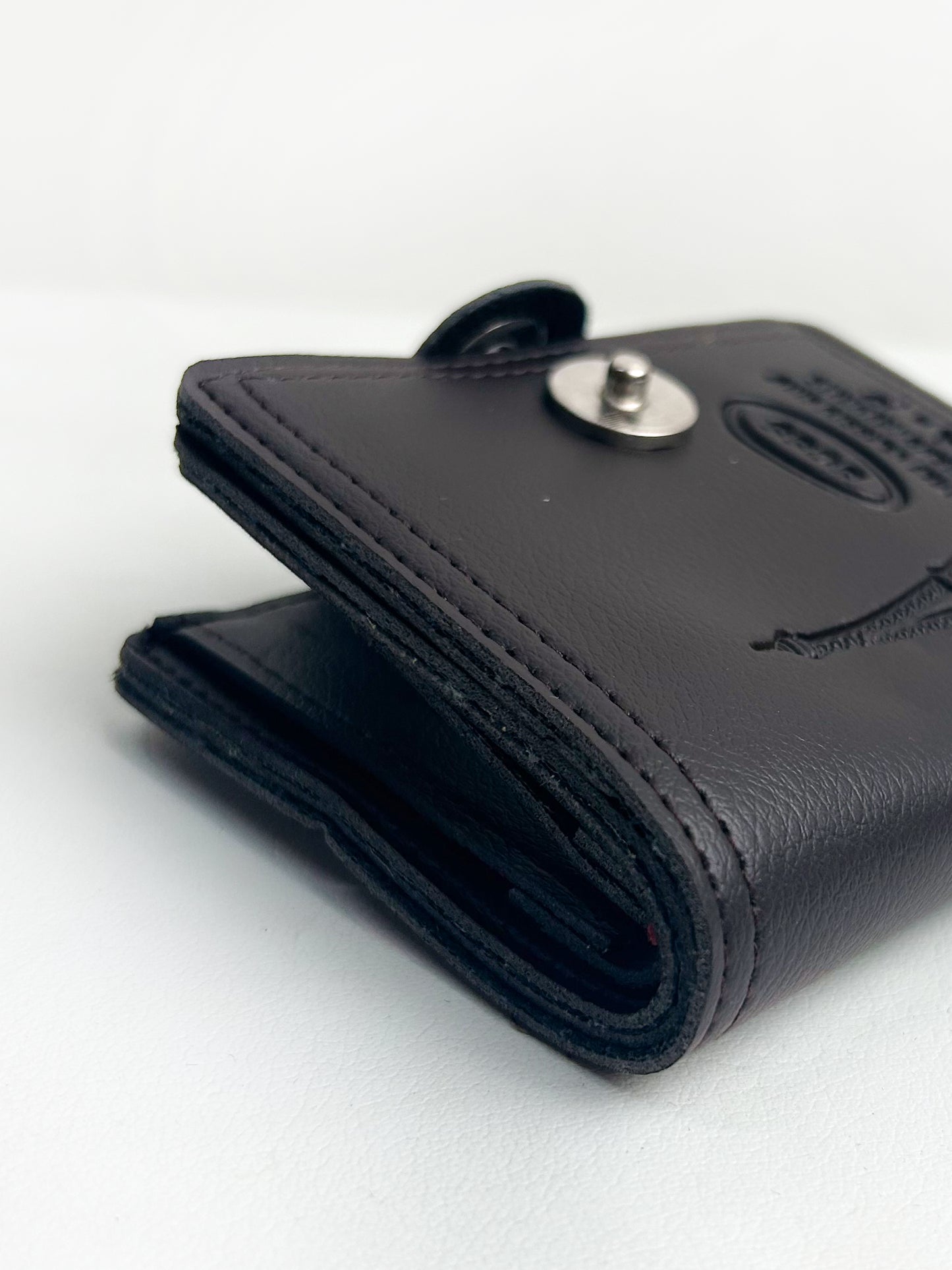 Black Syn-Leather Wallet For Men MW08