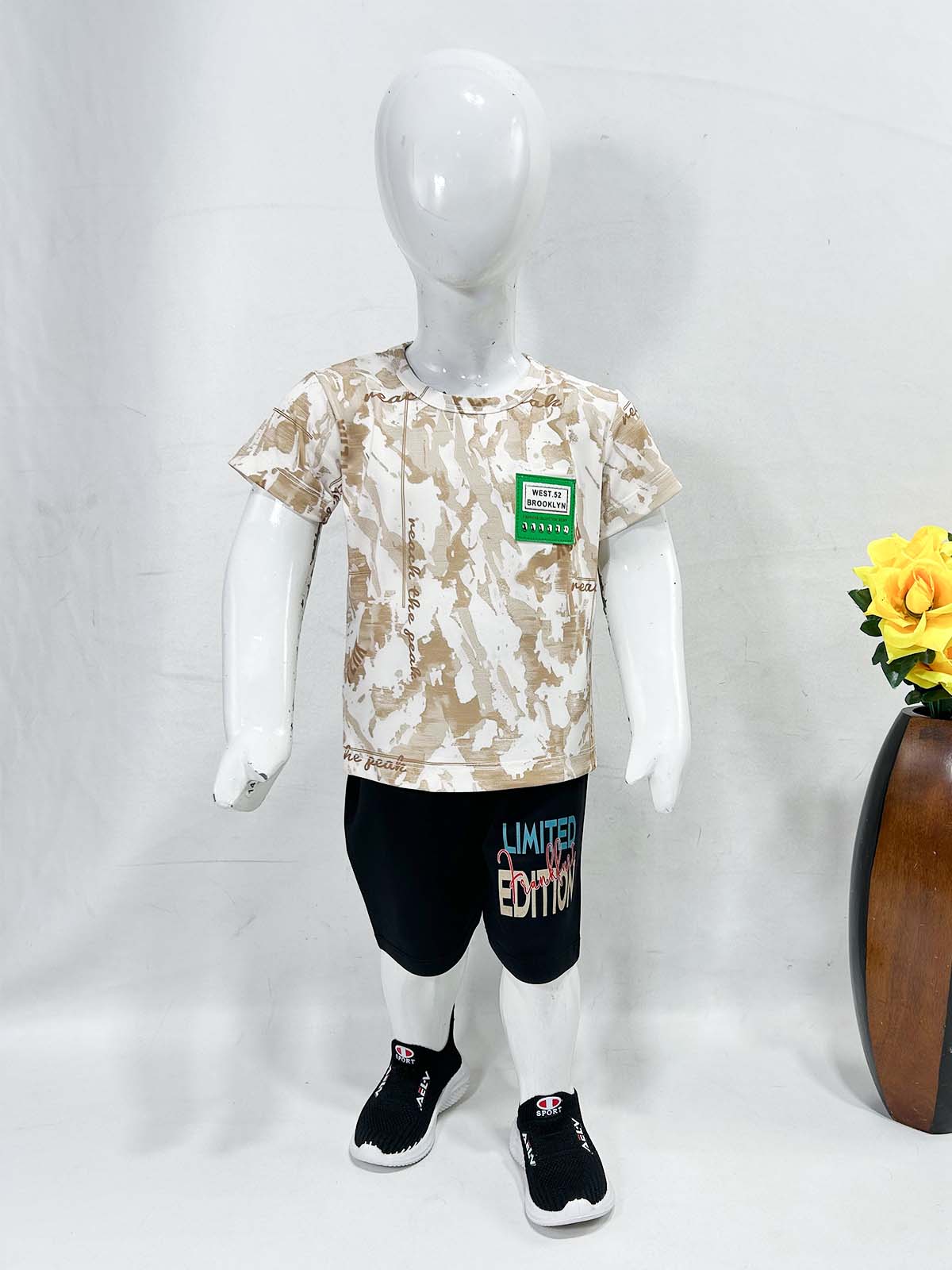 1Yr - 4Yrs Brown Suit For Kids WG BS638