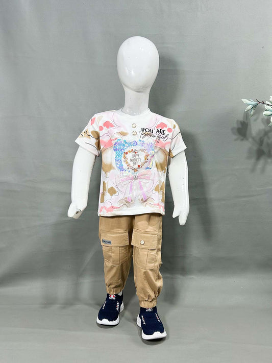 1Yr - 4Yrs W Brown Suit For Girls OP GS403