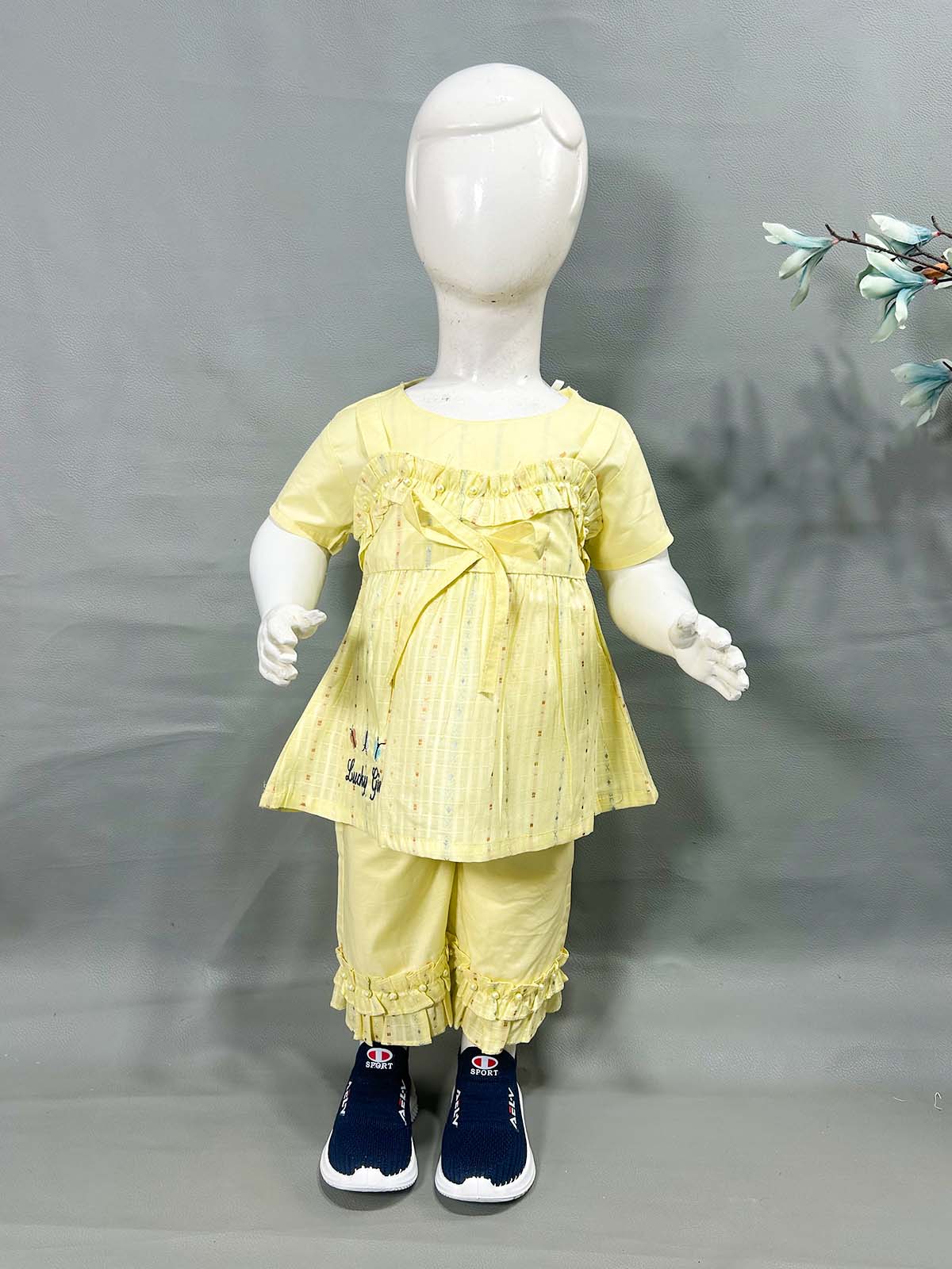 6Mth - 12Mth Yellow Suit For Newborns NBS674