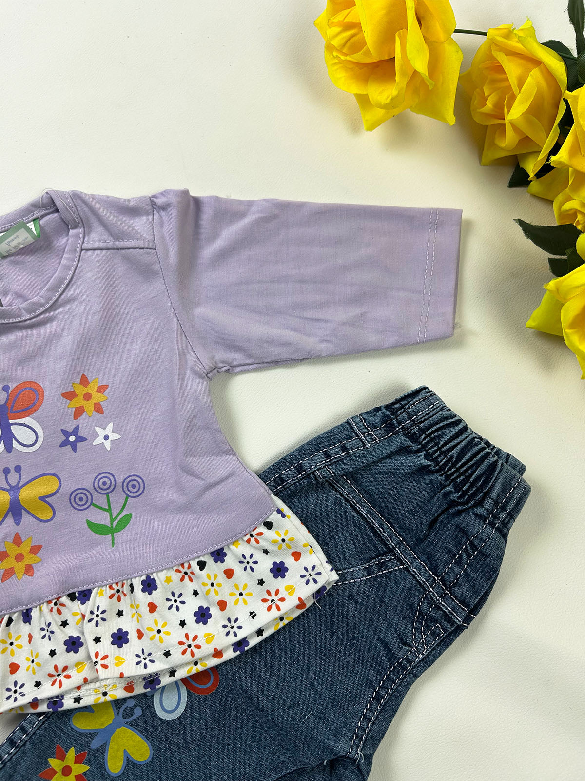 0Mth - 3Mth Violet Baby Suit For Newborn NBS822