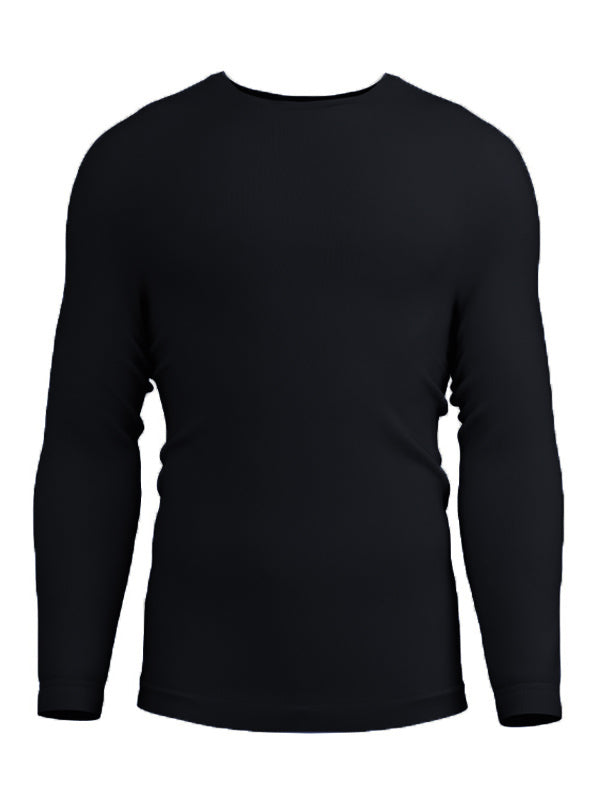MM Men's Plain Full Sleeve T-Shirt Black
