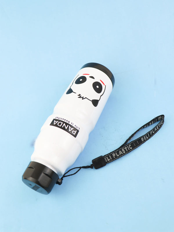Cute Water Bottle Multidesign White - 650ML