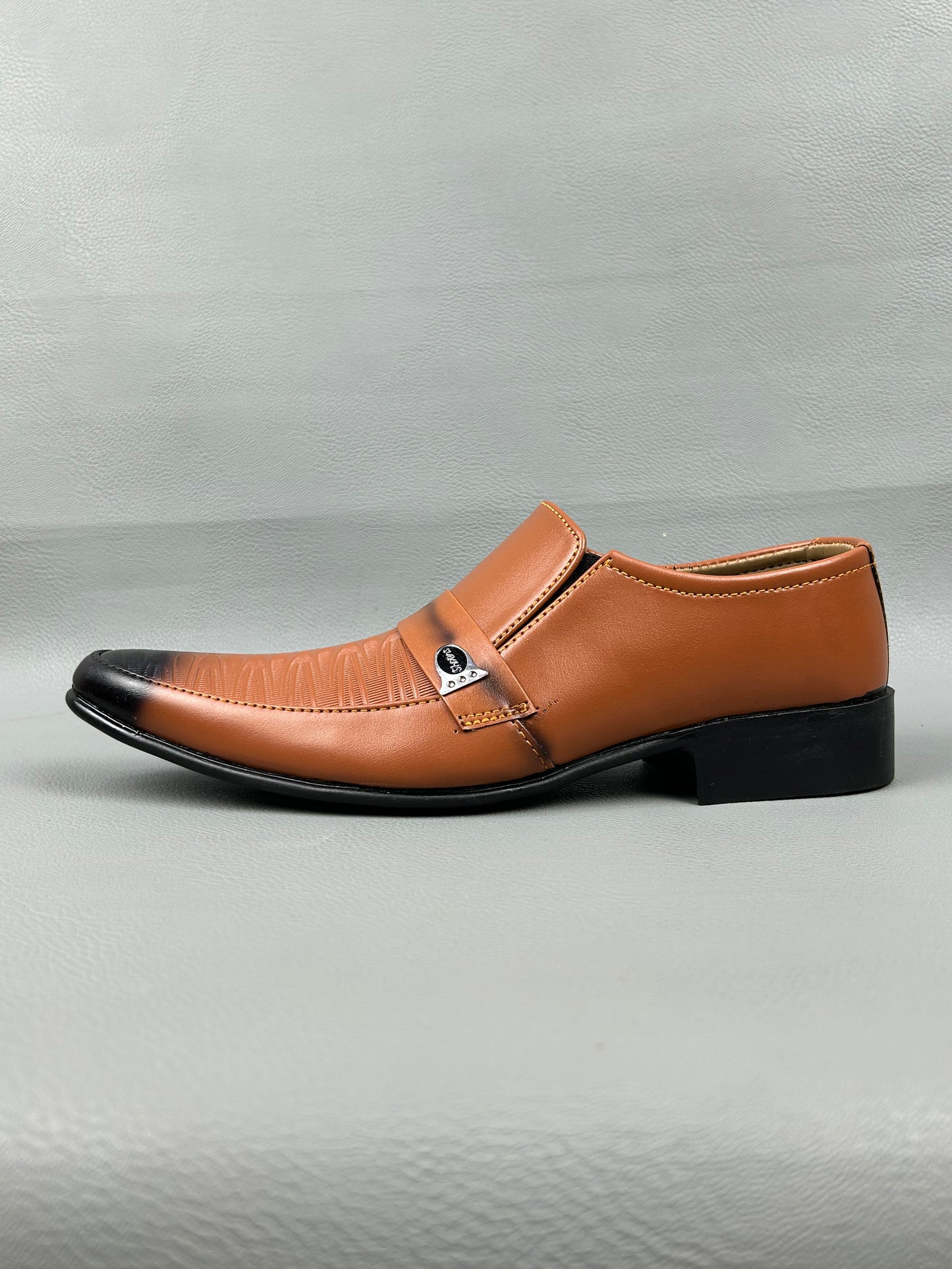 Camel Brown Formal Shoes For Men MS97