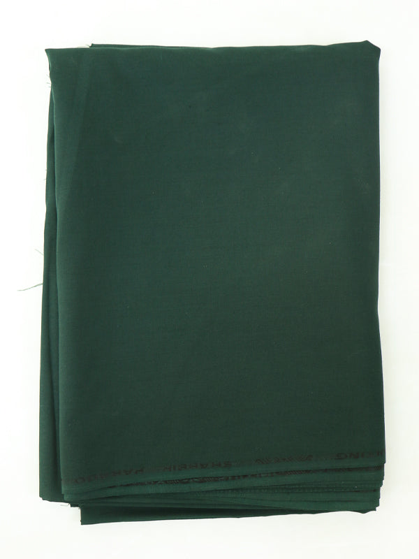 MUF02 Men's Unstitched Kameez Shalwar Fabric Dark Green