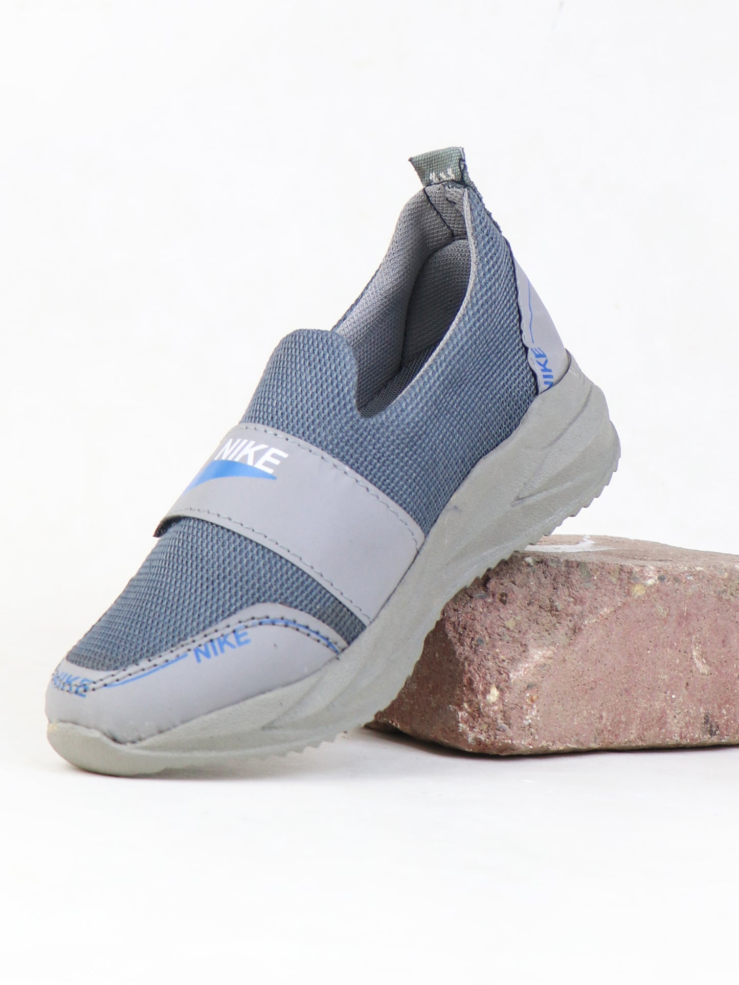 BJ21 Boys Shoes 8Yrs - 12Yrs NK Grey