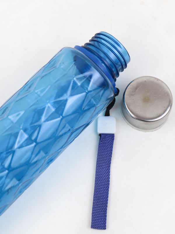 Plastic Transparent Water Bottle Blue