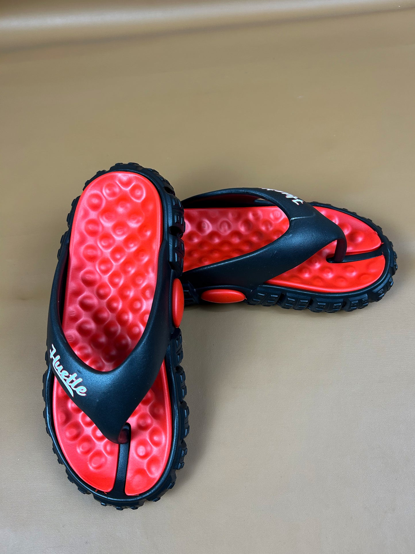 Red Soft Casual Slipper For Men MC59