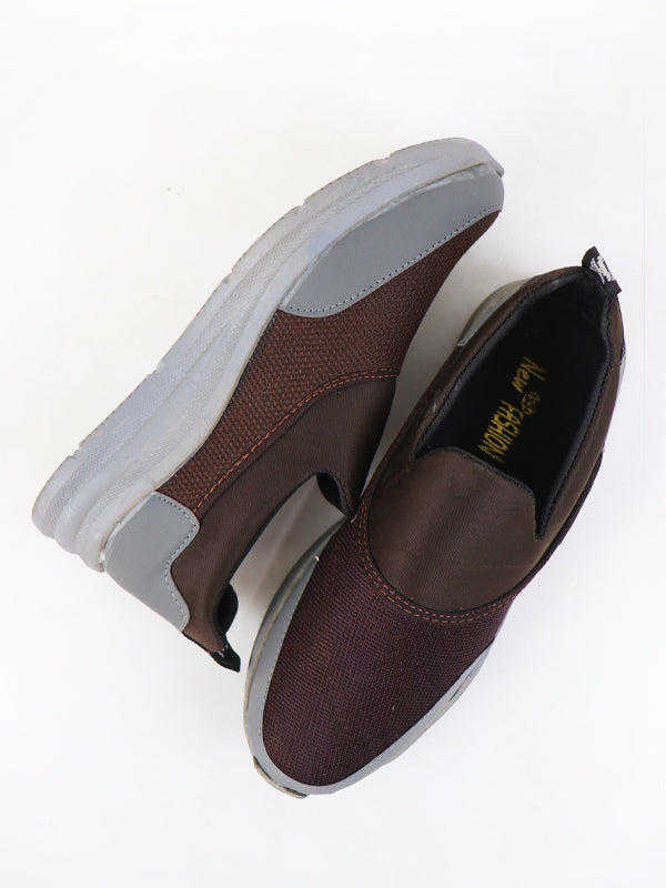 MJS58 Men's Casual Shoes Brown