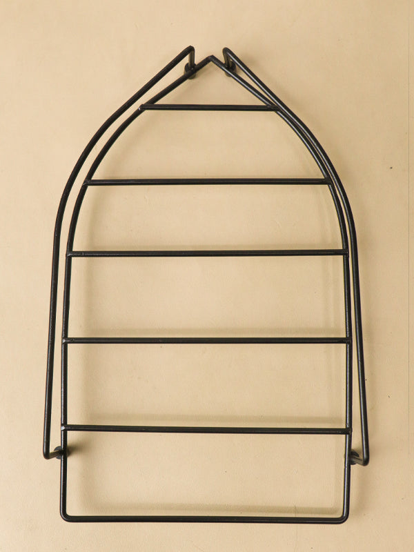 Iron Holding Stand Black