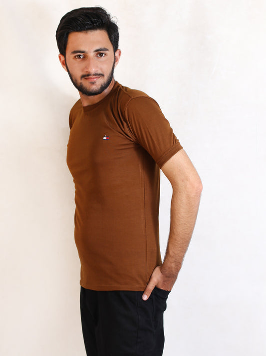 MTS61 AH Men's T-Shirt Brown