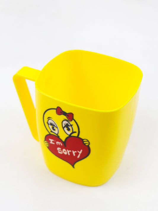 I'm Sorry Coffee Cup Yellow