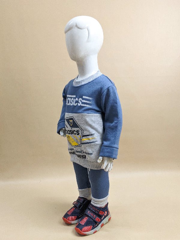 1Yr - 4Yrs Basics Blue Suit For Kids SG BS113