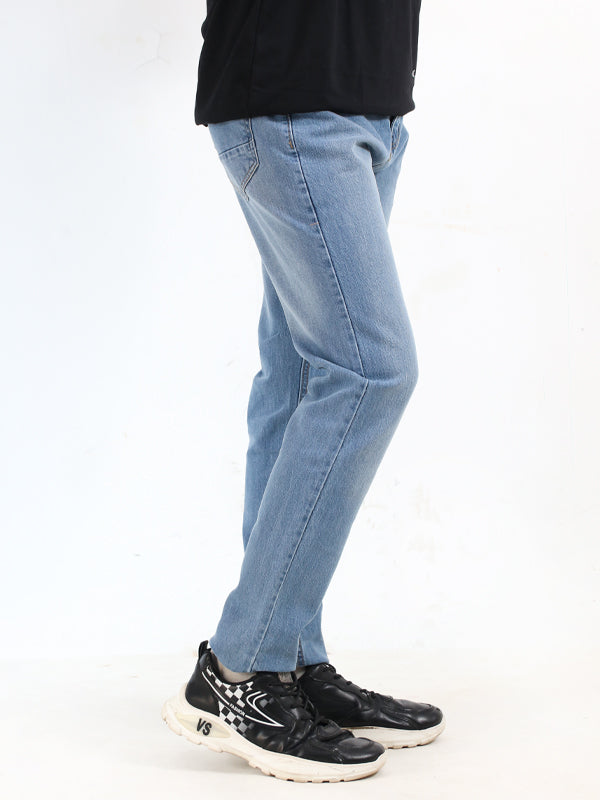 Men's Stretchable Jeans Light Blue