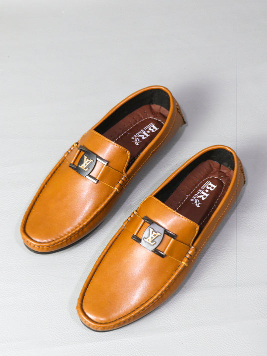 Camel Brown Loafers for Men SC ML29